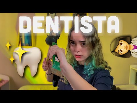 ✨ASMR | Dentista faz sua limpeza dental✨