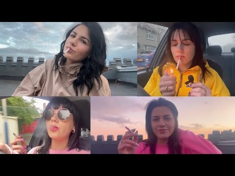 Happy Cloud ASMR Smoking Compilation (Part 1) 💖