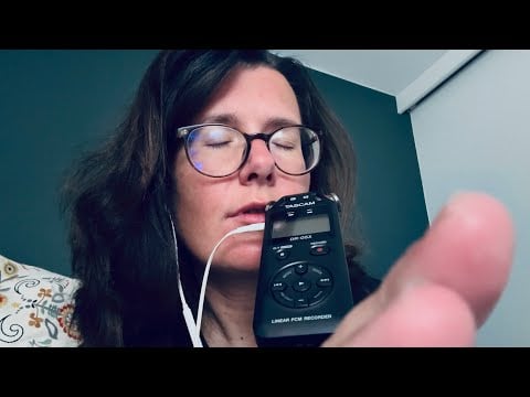 ASMR the Most Brain Melting Tascam Mouth Sounds for tired people