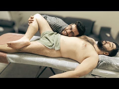 ASMR SPORTS FULL BODY MASTER MASSAGE-CHEST,FOOT,ARM,LEG,BACK,ABDOMEN,BELLY THERAPY