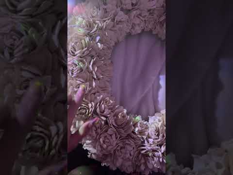 LOFI ASMR Show & Tell - Over describing this TINGLY Wreath ￼