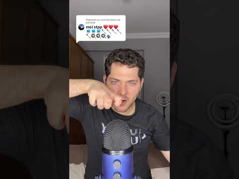 ASMR EMOJI CHALLENGE ❤️🪼🥄🍳🗣️ #asmr #asmrfrançais #emojichallenge #shorts