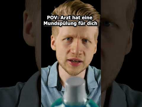 ASMR - POV: Arzt hat eine Mundspülung für dich! #shorts #asmr #roleplay #deutscheasmr
