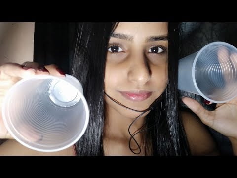 ASMR EM CAMADAS (sons de boca, copo e tapping) 🥤