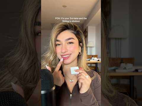 POV: your crush is making you nervous #asmr