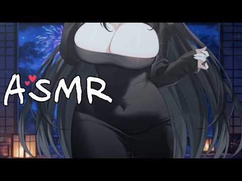 [3DIO/ASMR]  Mom Vibes 🌸 Ear Licking Sniffing ASMR ✨🖤