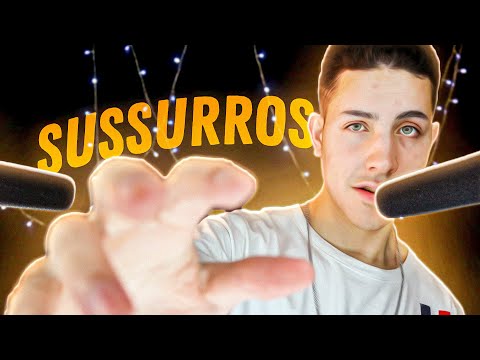 ASMR SUSSURRANDO O NOME DOS INSCRITOS – SONS DE BOCA EM CAMADAS