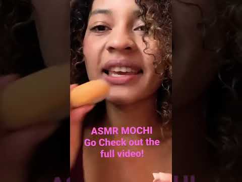 #ASMR Eating #mochi #asmrshorts