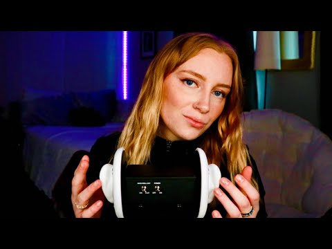 #ASMR | Little Kisses for Sleep | Binaural (Ear-to-Ear) Whisper