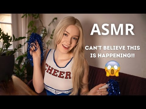 Popular Cheerleader Notices YOU?! 🎉 ASMR Roleplay