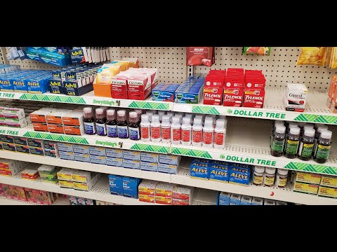 Dollar Tree OTC Shelf Organization 1-19-2020