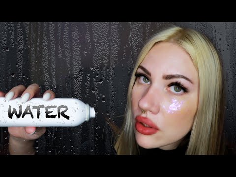 ASMR WATER SPRAY RAIN 💦  Spraying Water on Microphone 🎤