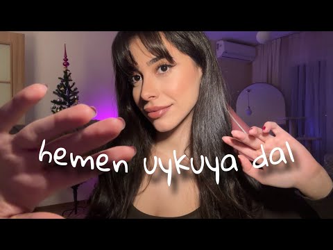 🥱💤 RAHAT UYKU İÇİN TELKİNLER 😴😪 HEMEN UYKUYA DAL 😴 ASMR TÜRKÇE