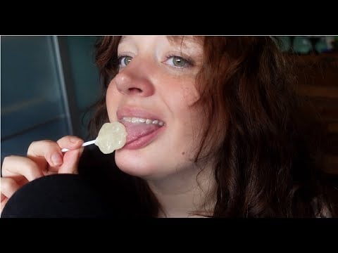 Lollipop ASMR 🍬 | no talking | Sticky Mouth Sounds and intense eating sounds