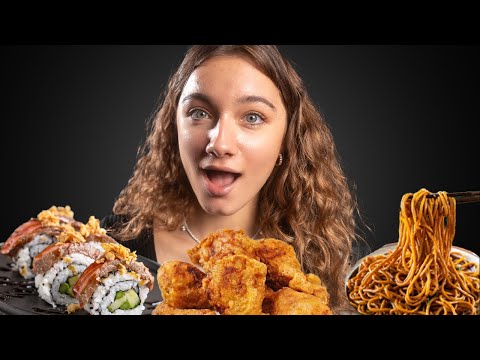 ASMR - Mukbang! (noodles, chicken, sushi,...) Livestream