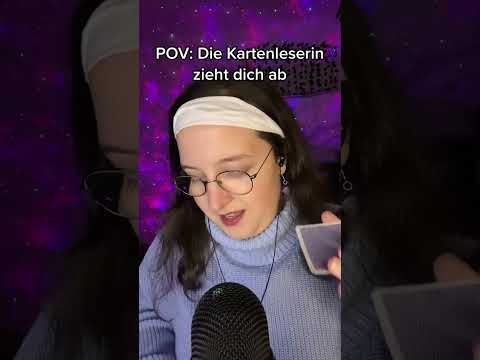 POV: Die Kartenleserin zieht dich ab #shorts #asmrshorts #asmr