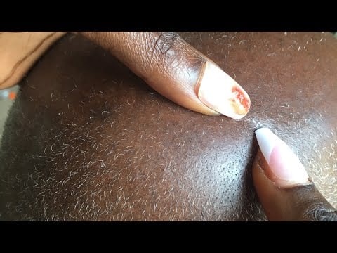 Asmr How I shaved My Father’s Hair In A Traditional way| African Female barber #asmr #blackheads