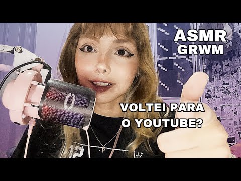 ASMR: VOLTEI COM O CANAL? POR QUE EU SUMI? ACABOU TUDO?