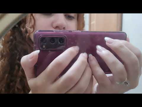 Asmr caseiro - slow tapping e fast tapping