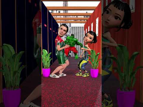 They were shouting in the library… Ronaldo and Zoey had no idea what was going to happen next. 😱