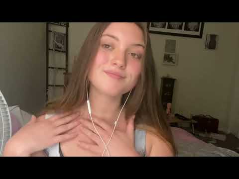 asmr collarbone tapping/rubbing🦴✨🩵