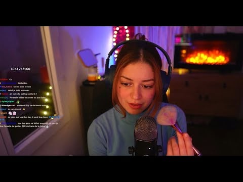 ASMR LIVE : 2H20, on discute et max de triggers ! (NO PUB)