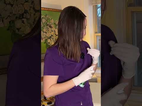 Some of my favorite tingly sounds from my new video #roleplay #doctor #asmr #triggersforsleep