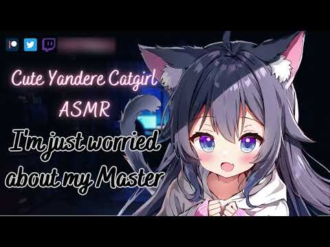 🖤 Cute Yandere Catgirl Being Overprotective [F4M] [Master Listener] [Playful] [Neko] [RoleplayASMR]