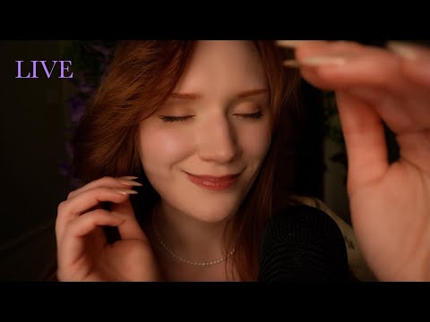 ASMR😴Clicky whisper, Spit painting, Spider web, Honey dipper, Skin care💖