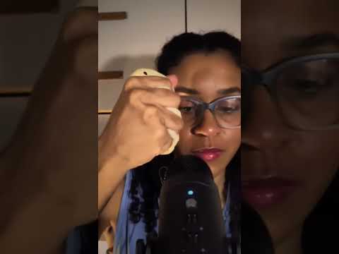 ASMR Clínica do sono 🌙 Ajuste para dormir profundamente (Voz suave + Toques na tela) #asmr #tingles