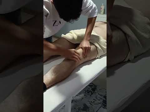 TURKISH MASSAGE THAT PROVIDES INCREDIBLE RELAXATION IN THE FRONT LEGS #satisfying #relaxing #asmr