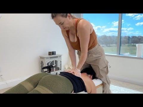 Viking Woman Has the Best Back Cracks of Her Life 