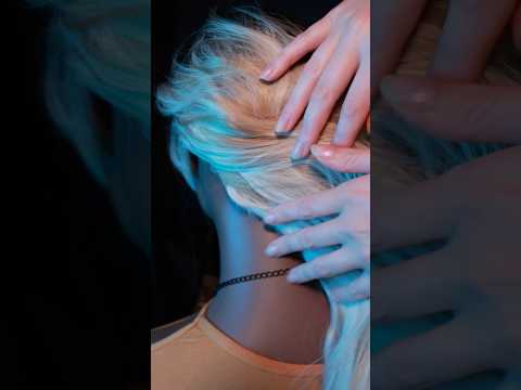 Full video of this getle hair play on YouTube ♥️ #asmrsounds #asmrhair #asmrhairplay #asmrshorts