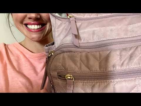 ASMR - Soft Spoken Gum Chewing - Purse Rummage! (AKA Diaper Bag Rummage!🤪)