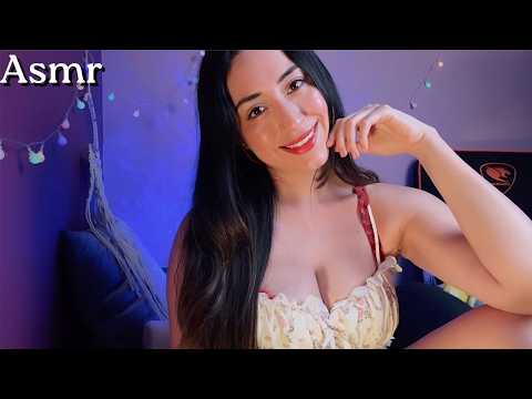 ASMR 🩷 TOCO TU CARITA hasta que te Duermas