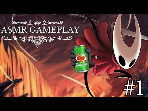 ASMR | 🎮 SILKSONG GAMEPLAY RELAXANTE |🤫 SUSSURROS E SONS DE BOCA | HOLLOW KNIGHT