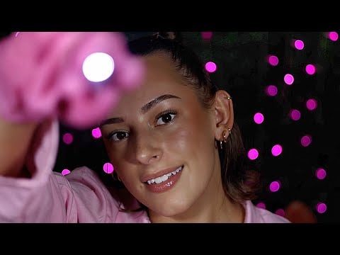 ASMR - Medical Exam (eyes and ears) for Relaxation