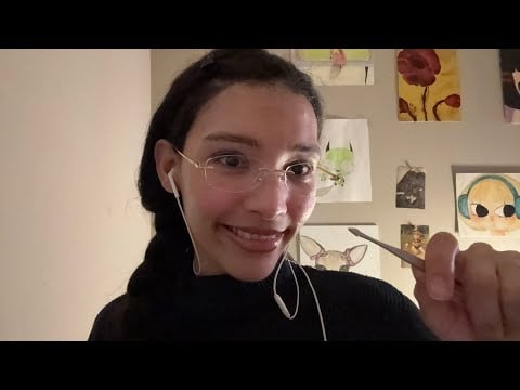 Ear Cleaning 👩‍⚕️ ASMR [ ear to ear, plucking, scratching ￼]