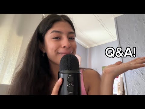 ASMR Q&A!🫣 (1K subscribers special)