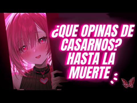 ASMR Novia YANDERE te propone matrimonio | F4M Roleplay | KazASMR