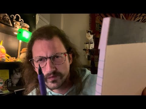 ASMR Sketching You in Multiple Styles Roleplay 