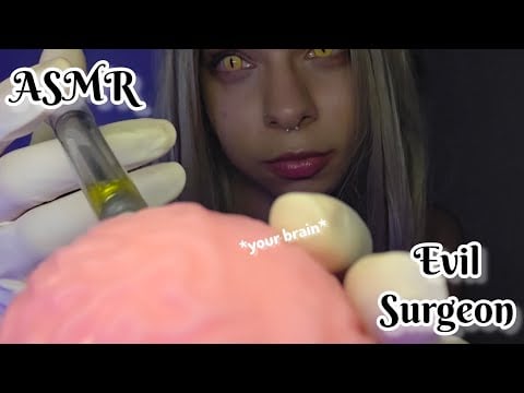 ASMR ✨️ Evil surgeon tries some brain experimentations on you 🧠 (⚠️ Sensitive content)
