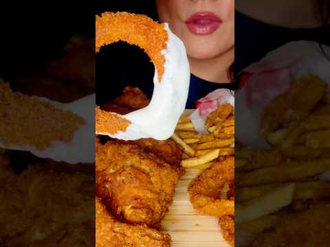 The crunch on this was INSANE 🤯 #asmr #food #shorts