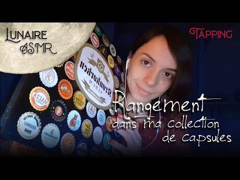 Rangement dans ma collection de capsules - ASMR Français