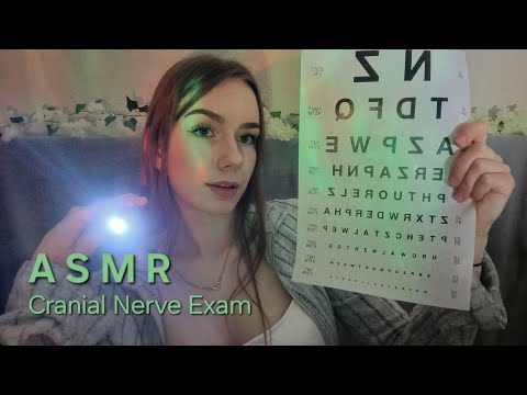 ASMR Girl In Class Does Cranial Nerve Exam On You ✨️ ( Doctor Exam Roleplay)