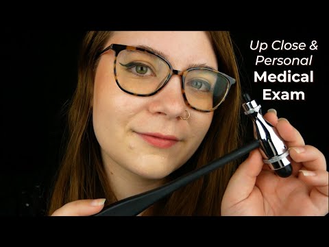 New Patient Examination (Up Close & Personal, Ear Exam, Palpation, Eye Testing) 🩺 Medical ASMR RP