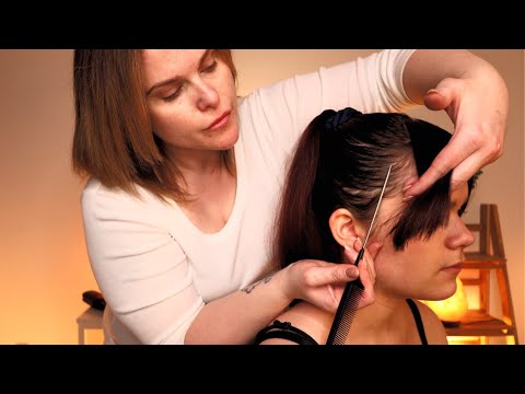 ASMR Perfectionist Hairstyling & Hair Fixing