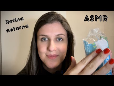 ASMR | Minha rotina noturna - Desarrume-se comigo! Skincare… 💆‍♀️😴💤 #asmrcaseirinho