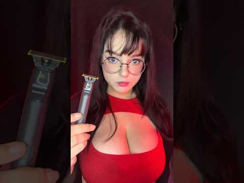 Na próxima vez eu corto, ein! #asmr #asmrbrush #relax