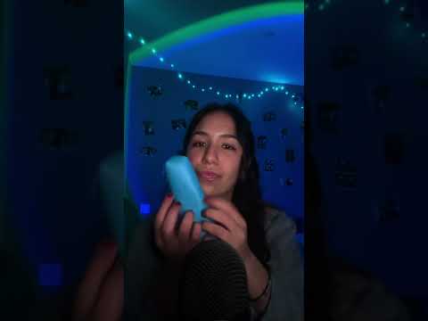 asmr azul 🩵💙 ¿cuál fue tu trigger favorito?#ASMR #relax #tingles #triggers